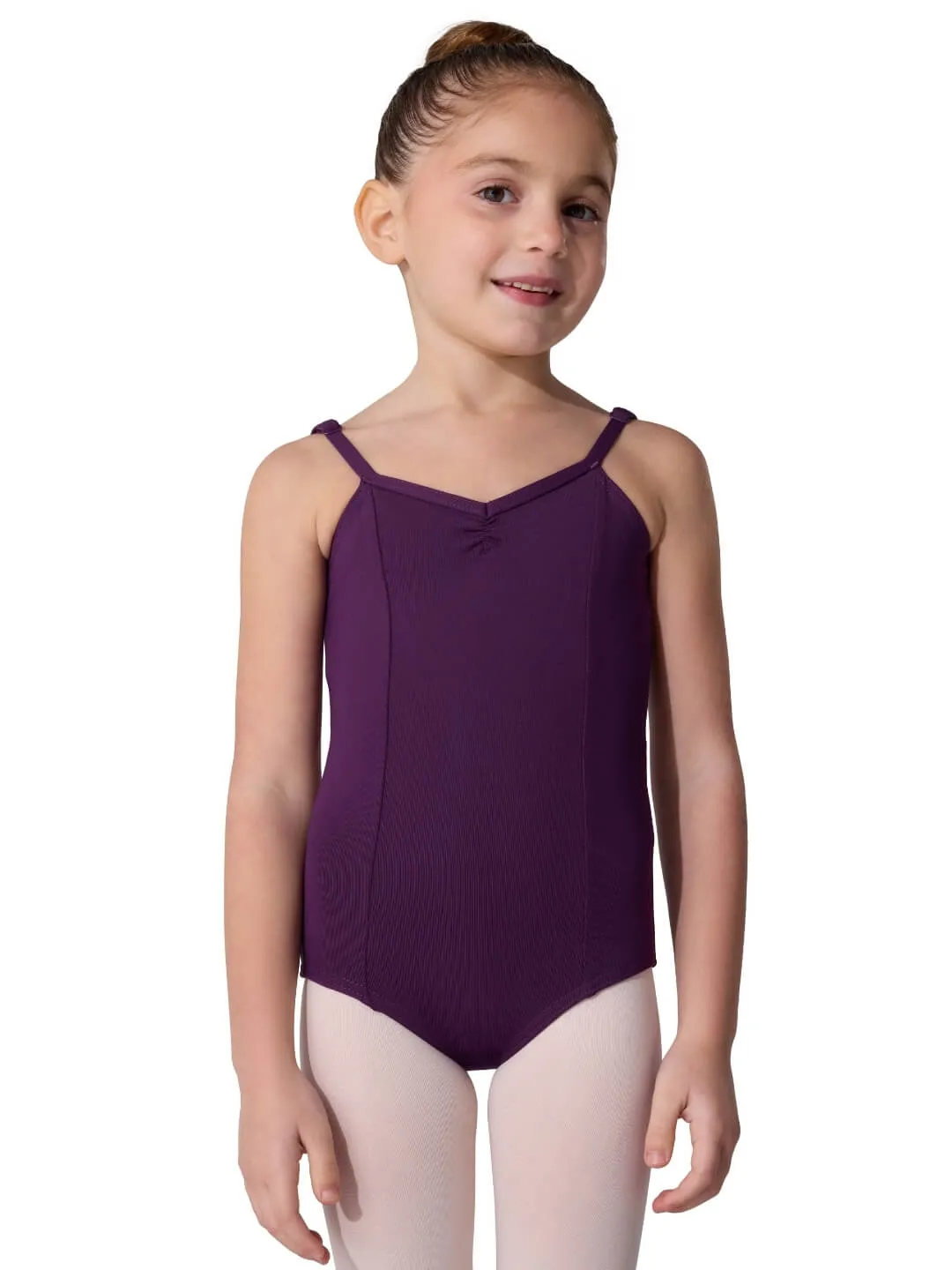 Capezio Studio Collection V Neck Trikot Navy Mädchen