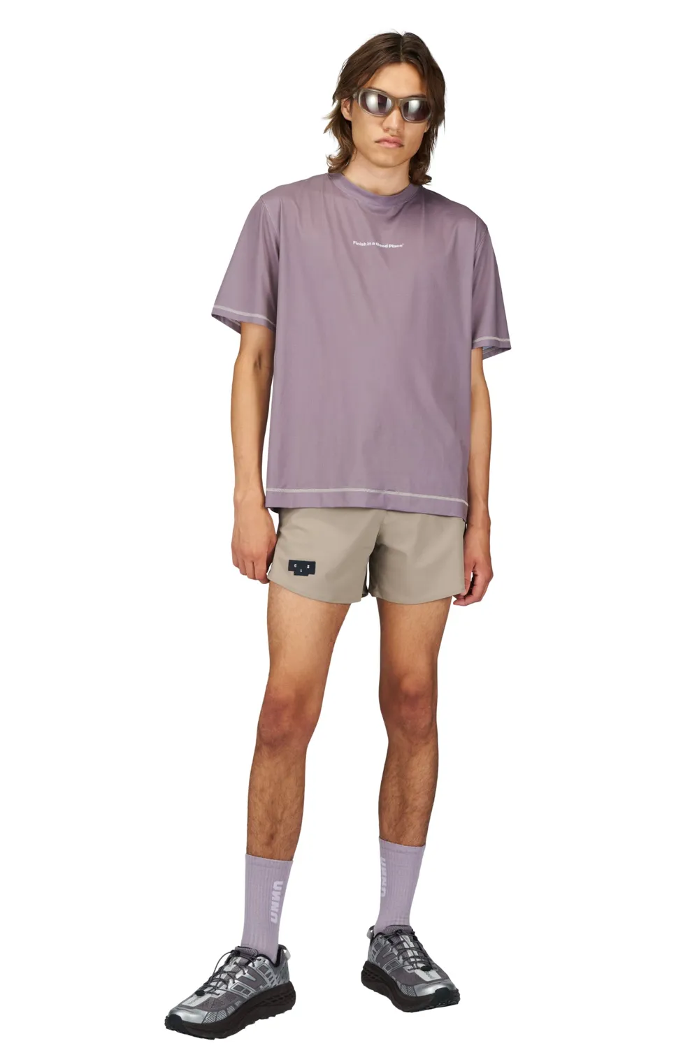 UNNA Wavy Laufshirt Orchid Night Funktionsshirt