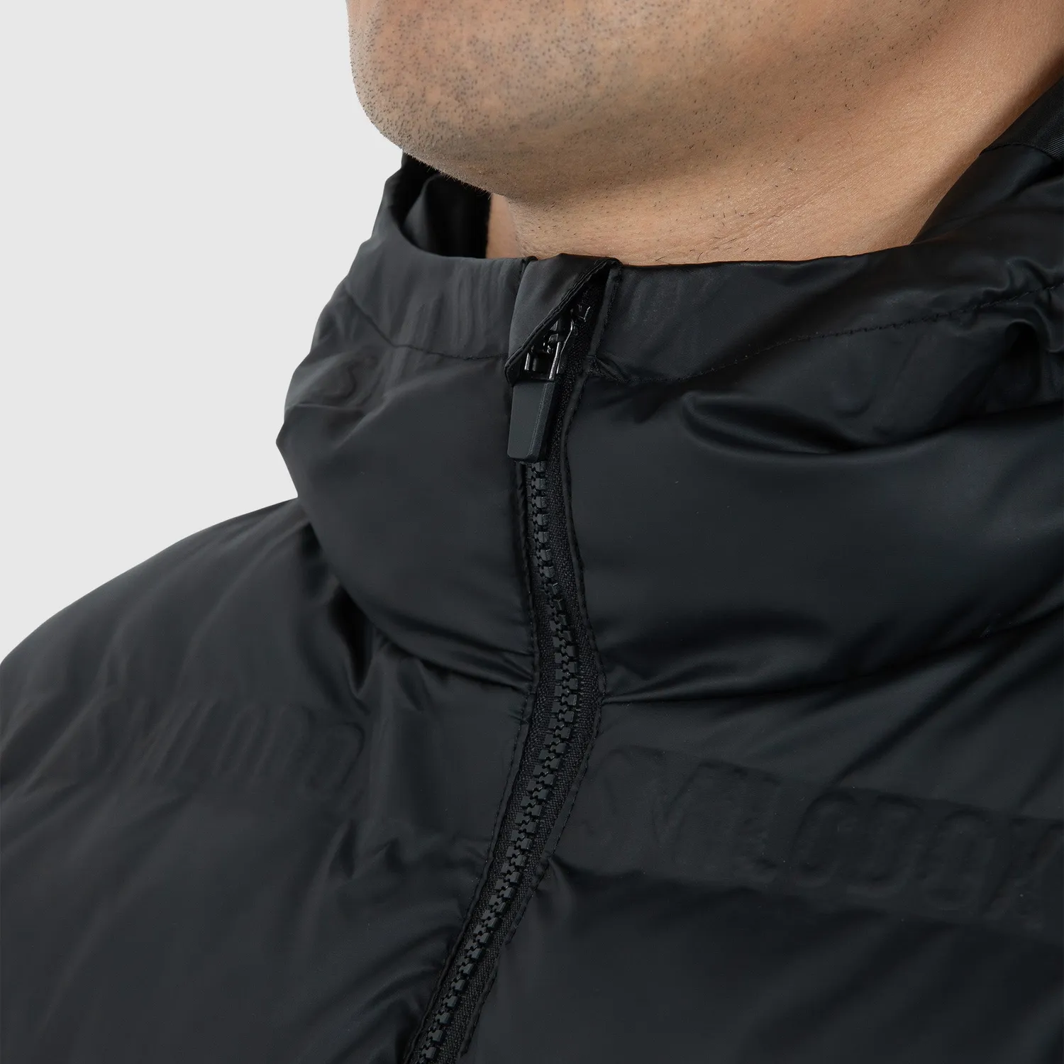 Smilodox Levi Winterjacke Herren Schwarz wasserabweisend