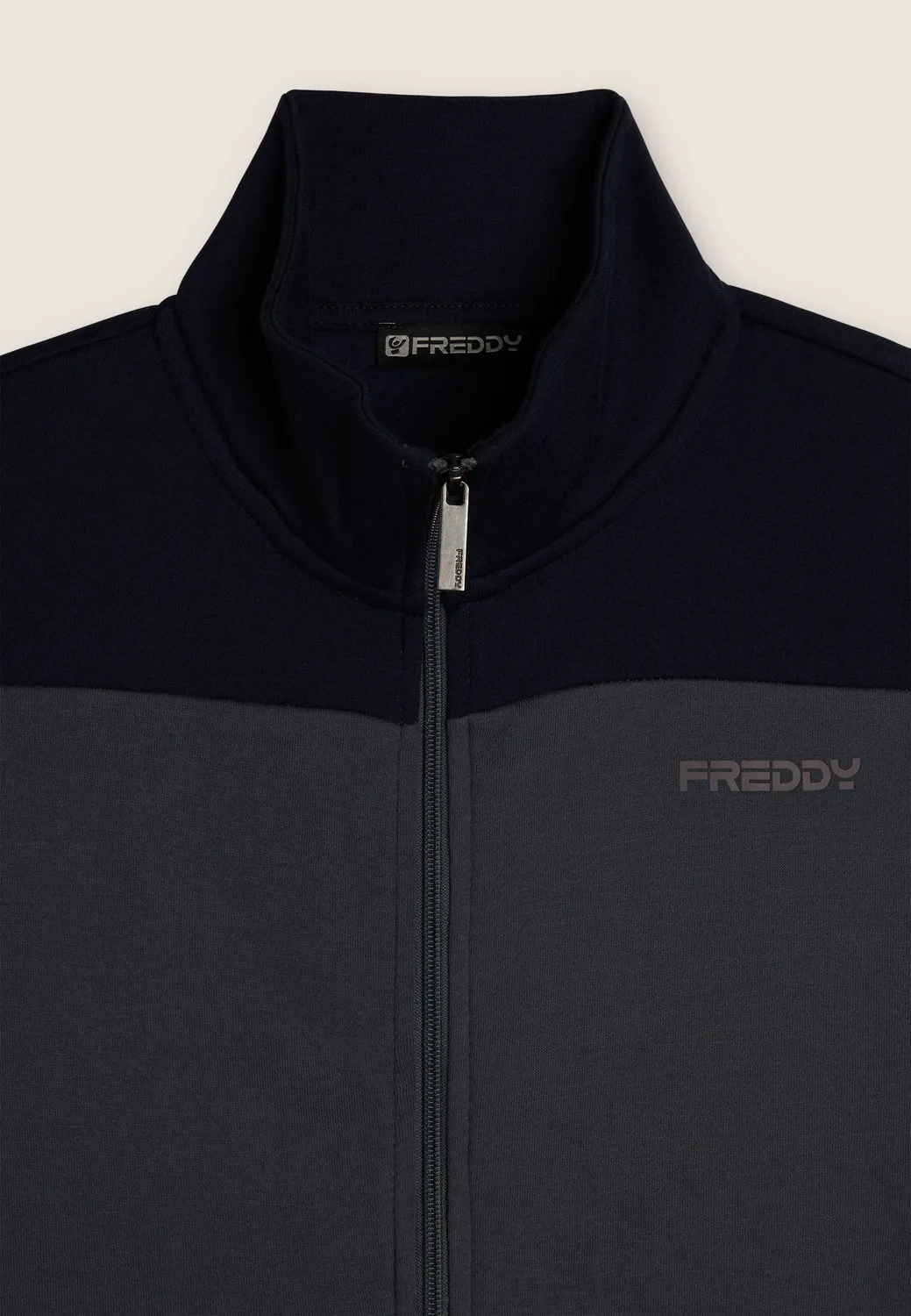 Freddy Trainingsanzug Full-Zip Dark Sapphire Fleece
