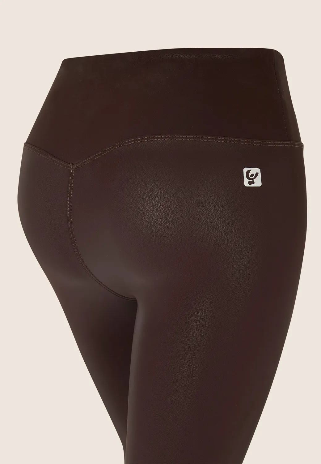 Freddy 7/8 Sportleggings Damen Schwarz hoher Bund