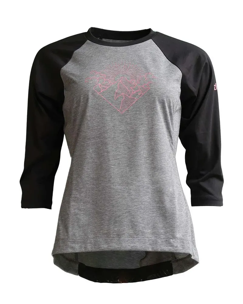 Zimtstern PureFlowz Shirt 3/4 Wmns MTB-Shirt Damen 3/4-Arm