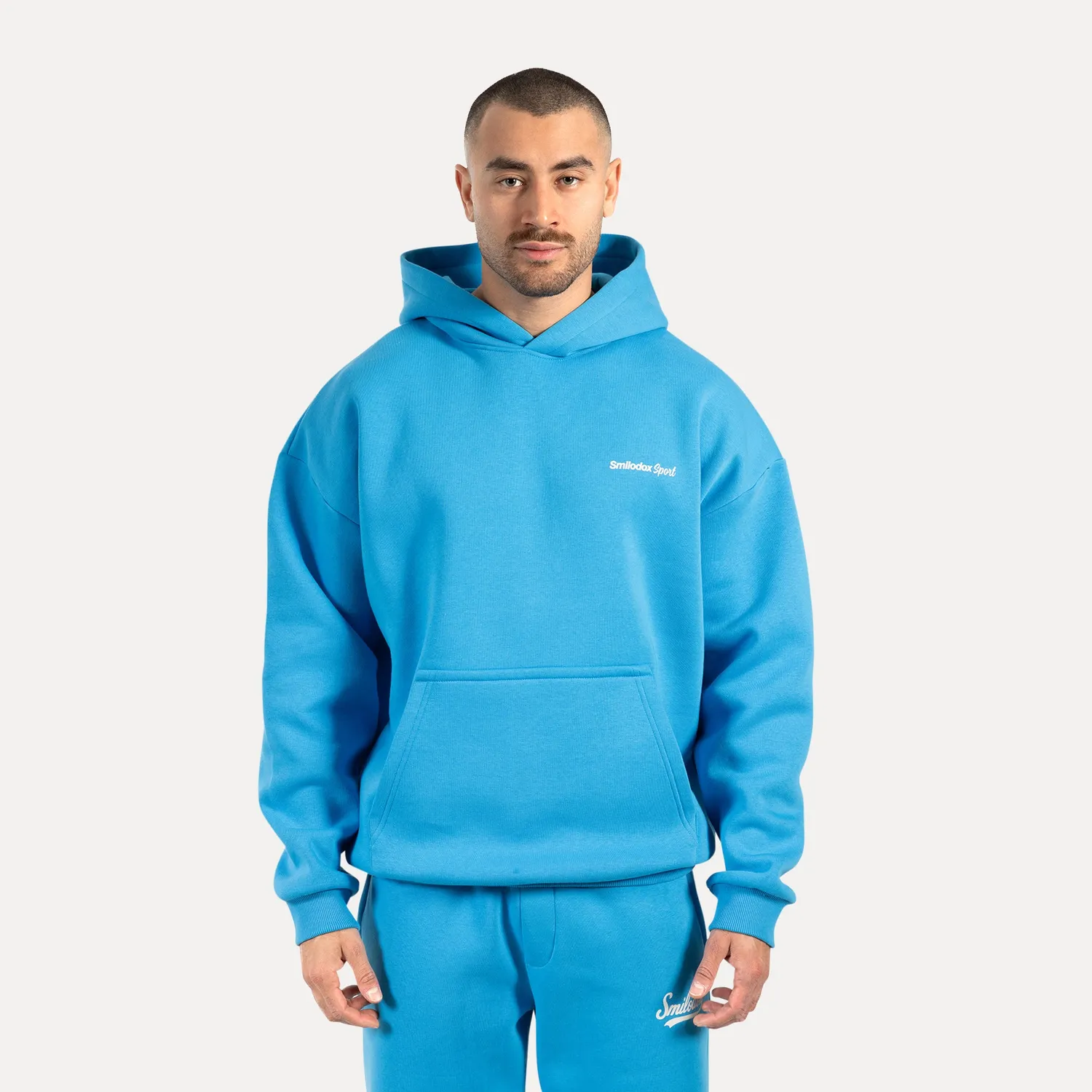 Smilodox Tamio Hoodie Schwarz Oversize