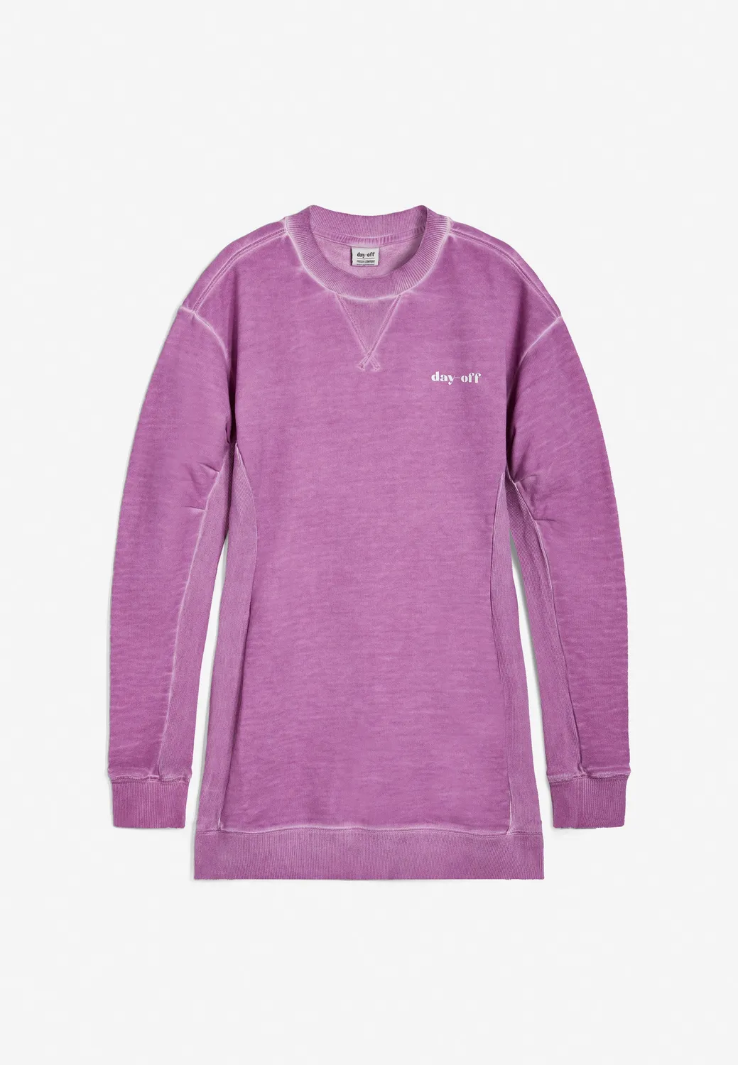 Freddy Day-Off Sweatshirt Mulberry Oversize Baumwolle