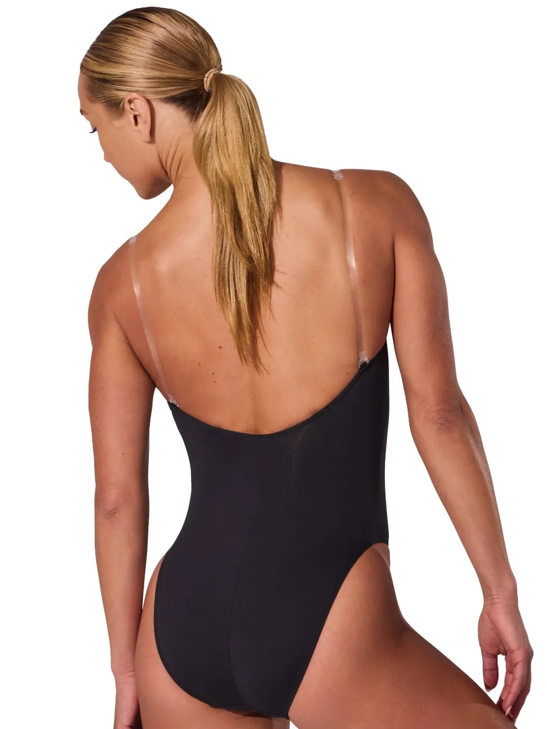 Capezio 3532 Camisole Ballettanzug Schwarz verstellbar