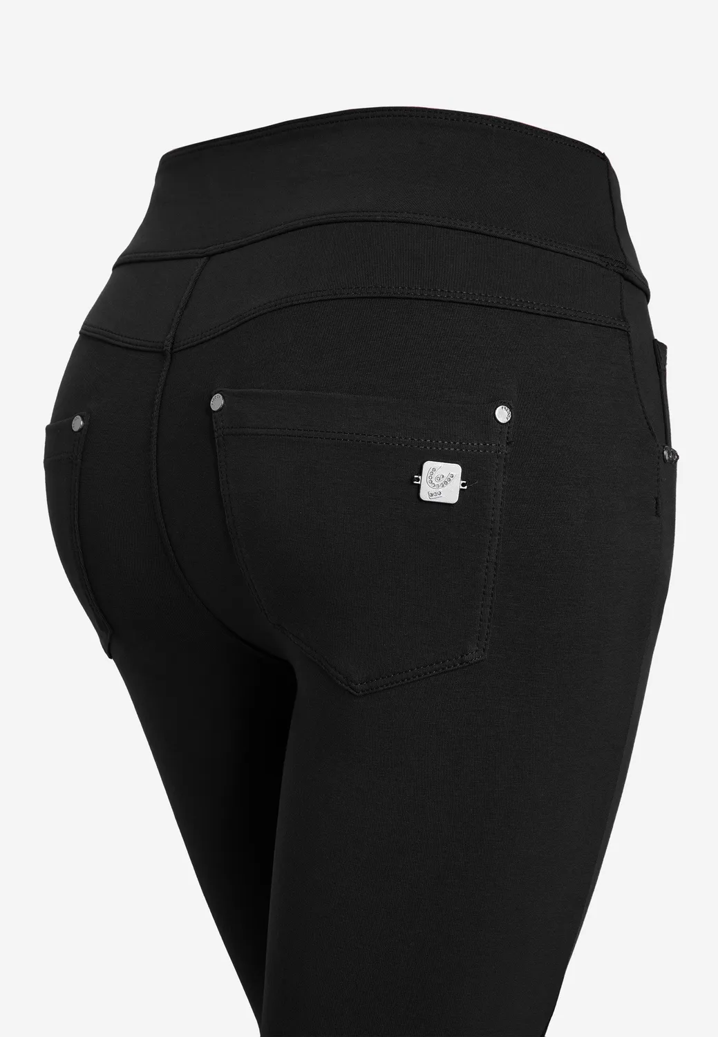 Freddy N.O.W. Skinny Hose Jersey Navy Peony Bio-Baumwolle