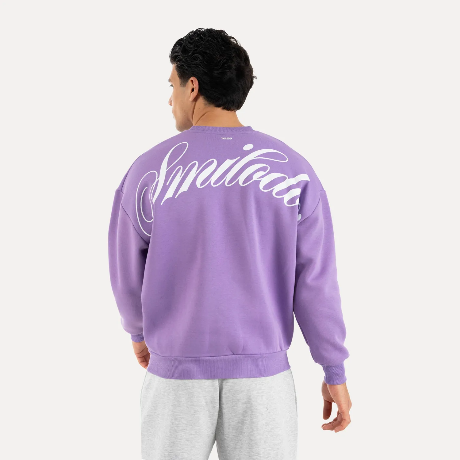 Smilodox Lunara Feyd Sweatshirt Lila Oversize Unisex