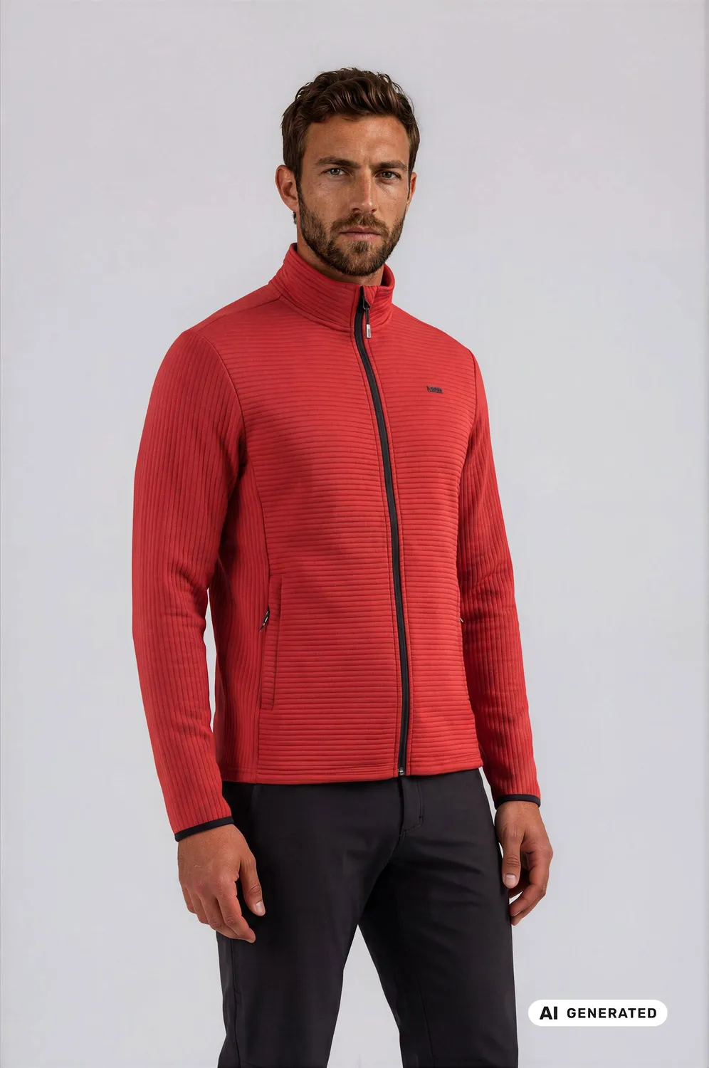LPO Scott 2 Funktionsjacke Herren rot elastisch
