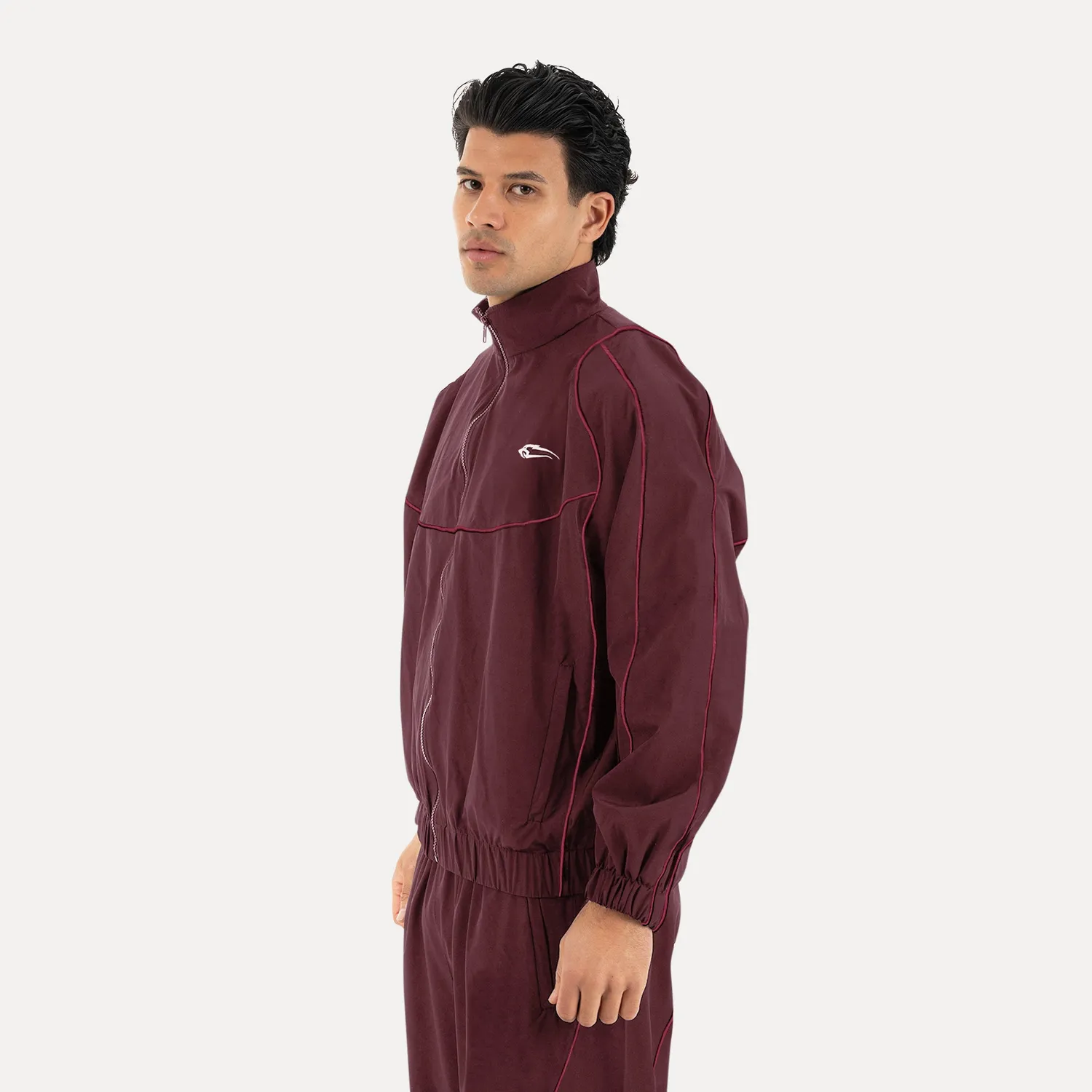 Smilodox Sorea Kyson Trainingsjacke Schwarz Oversize
