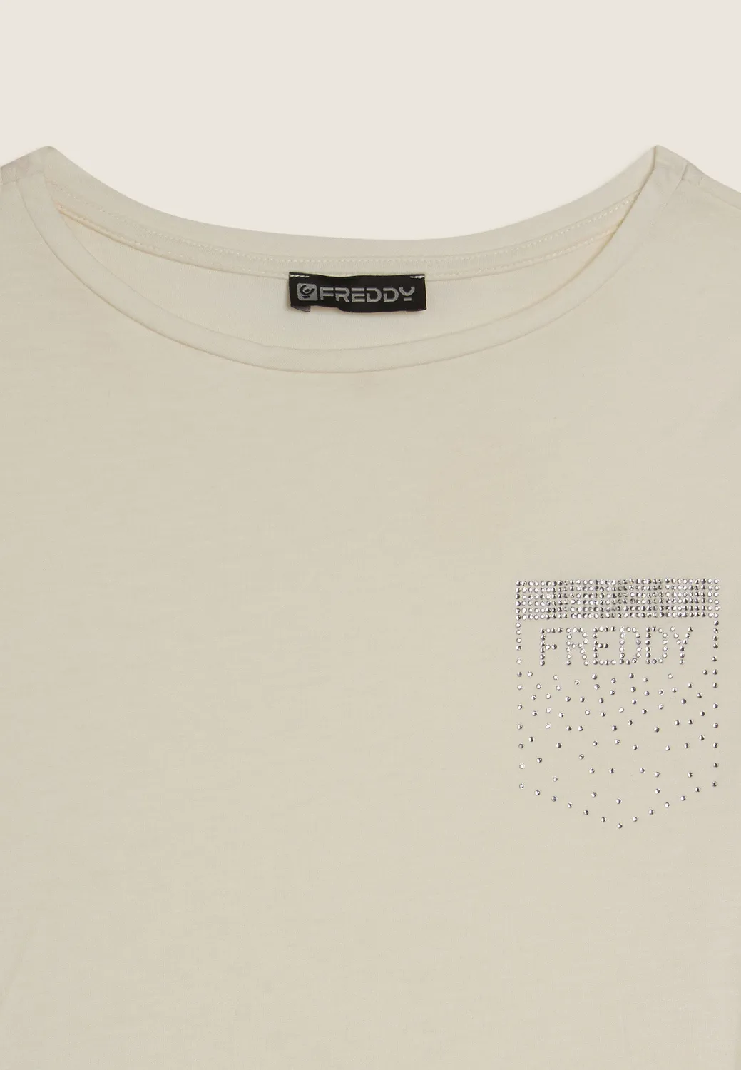 Freddy Strass T-Shirt Damen Schwarz