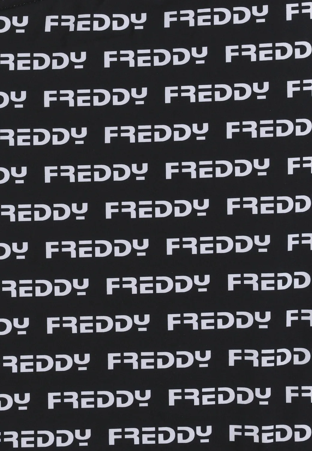 Freddy Mädchen Badeanzug Einarm Schwarz Logo