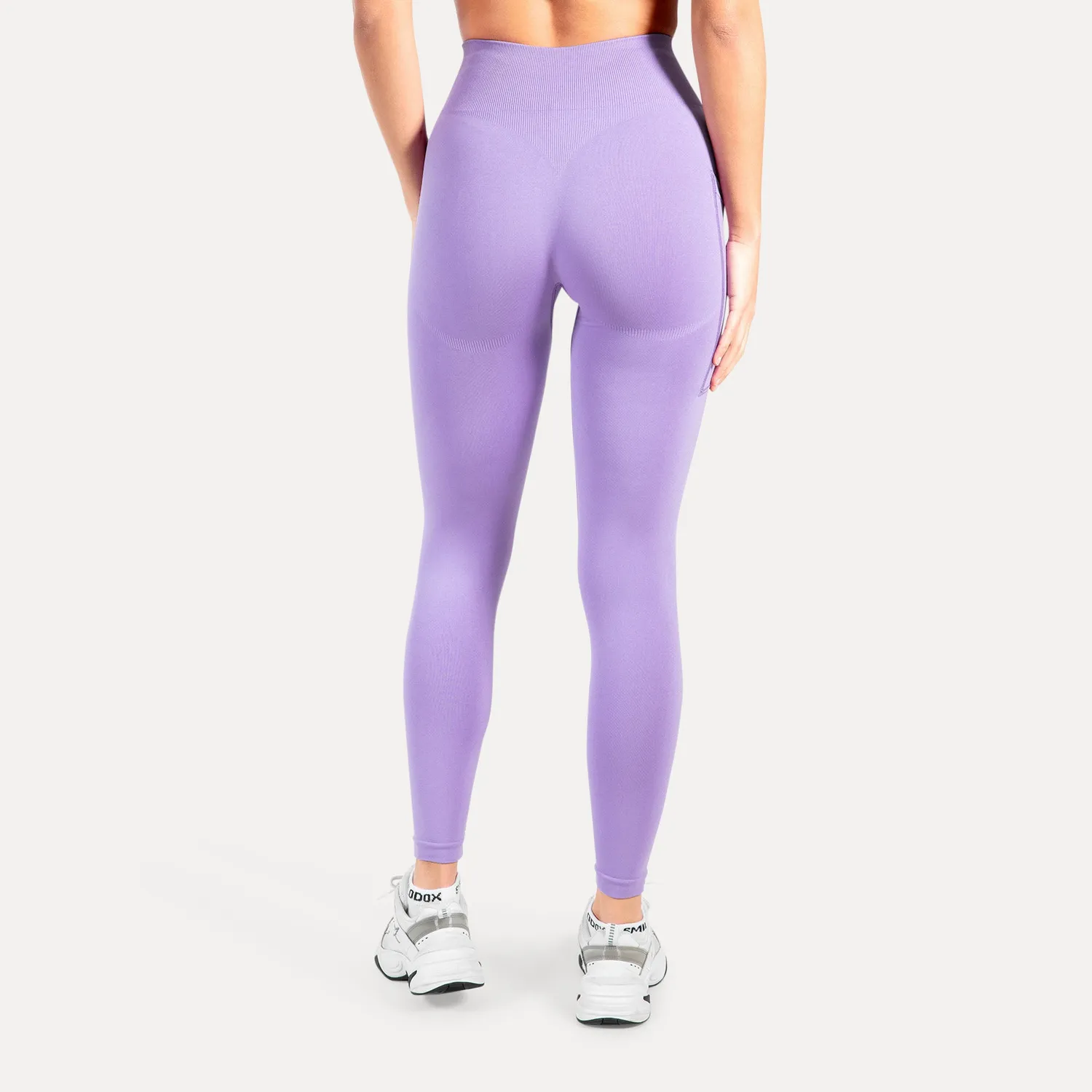 Smilodox Amaze Pro Adrielle Pocket Seamless Leggings Schwarz blickdicht