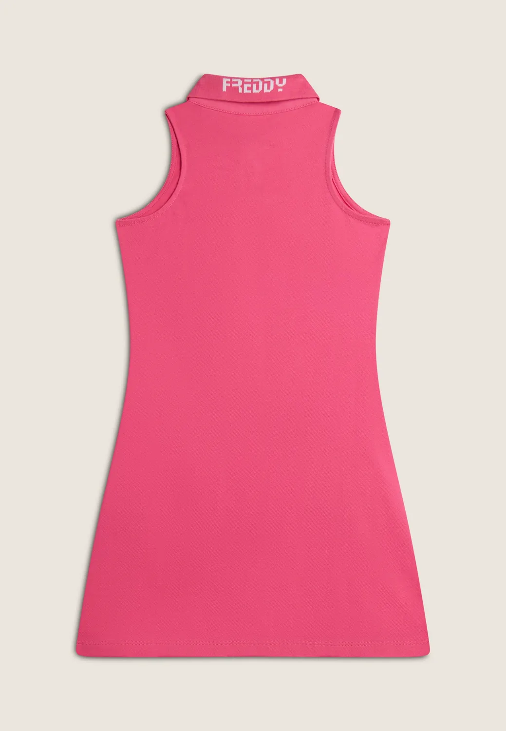 Freddy Mädchen Kleid rosa Piqué ärmellos
