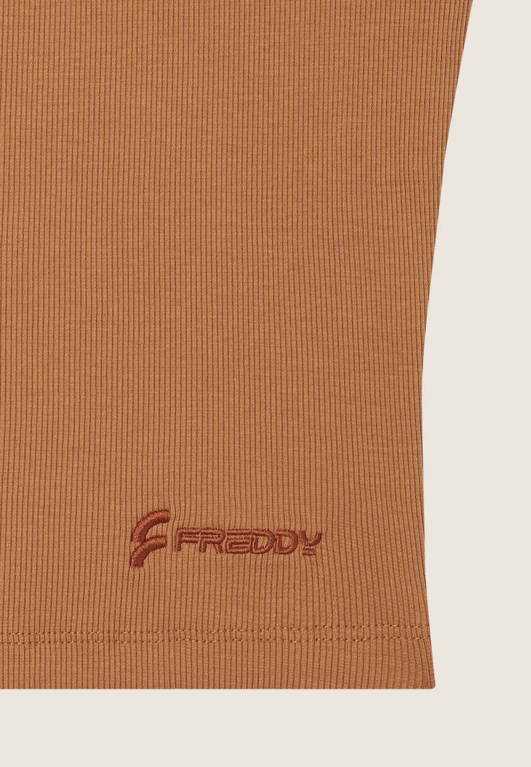 Freddy Rippen Asymmetric Top Crop-Top
