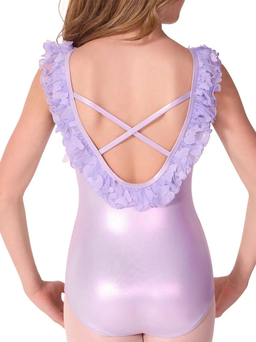 Capezio Flutter Butterfly Kinder Ballettanzug Schwarz