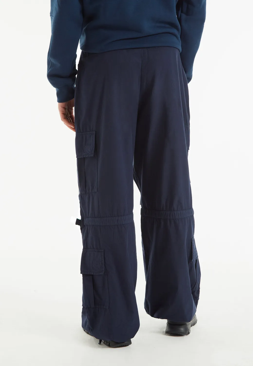 Freddy Cargo Hose Damen Schwarz Baumwolle