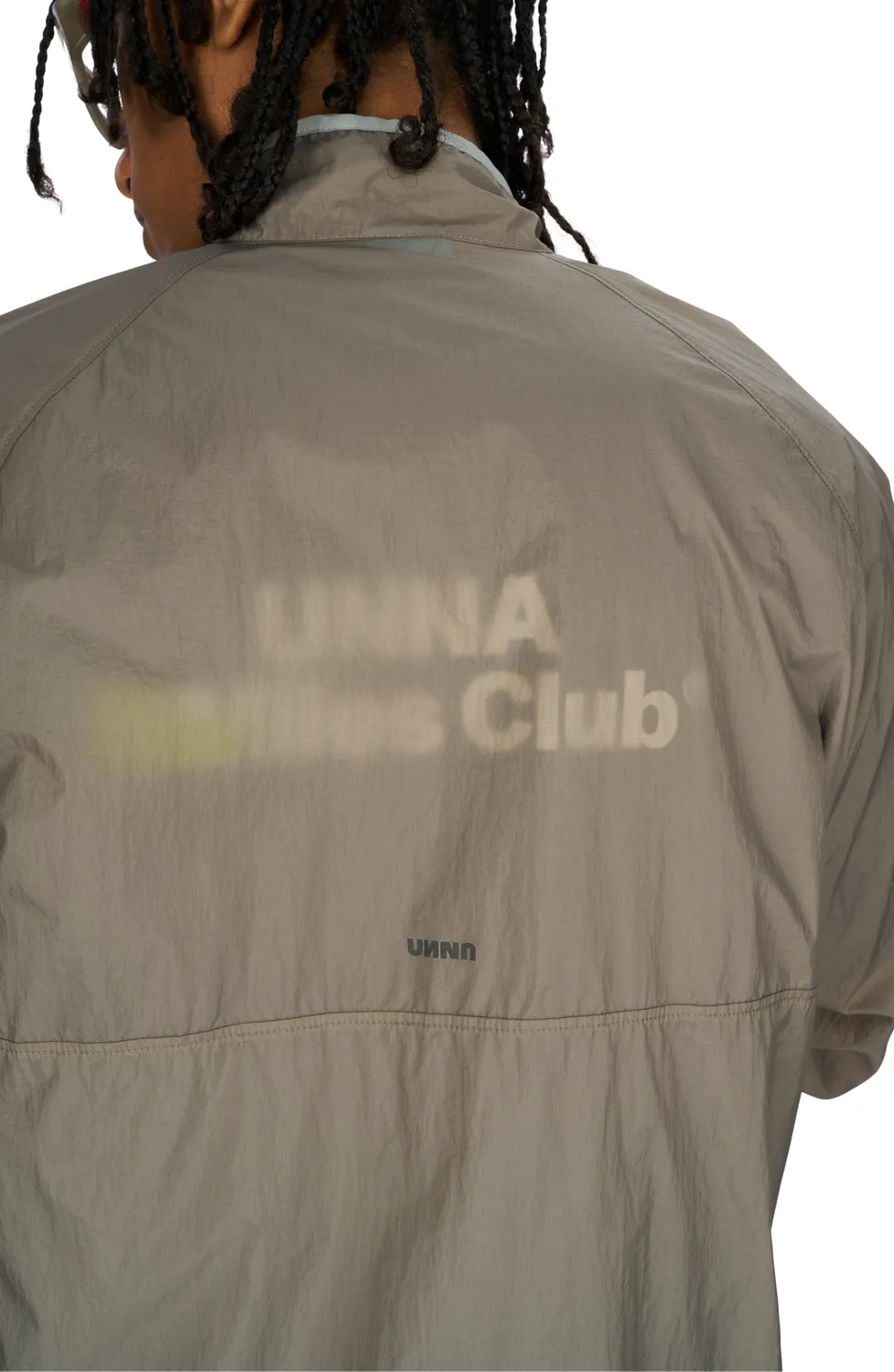 UNNA Smiles Windstopper Laufanorak Stone Grey winddicht