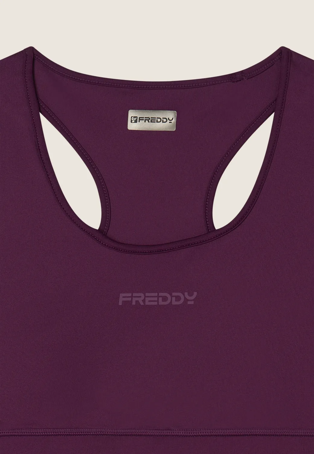 Freddy Sport-BH Damen Schwarz Glitter mittlerer Halt