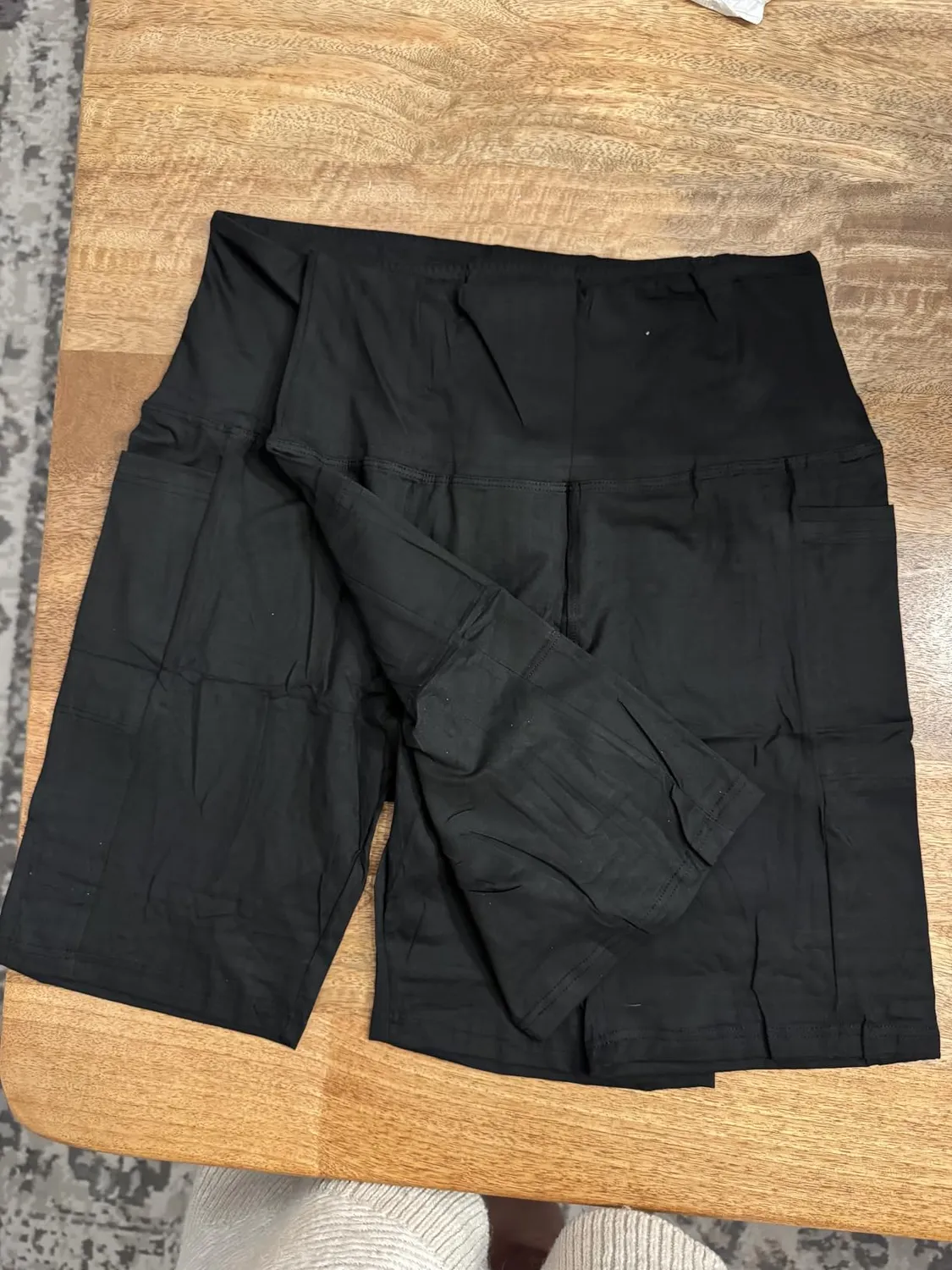 SINOPHANT High Waist Radlerhose Damen 2er Pack S-M mit Taschen