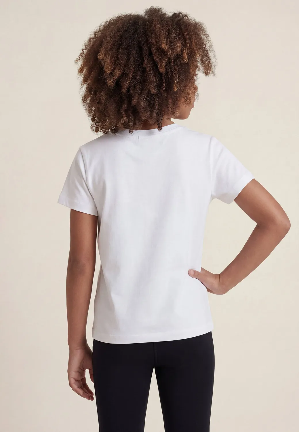 Freddy Logo Strass T-Shirt Mädchen Schwarz Jersey