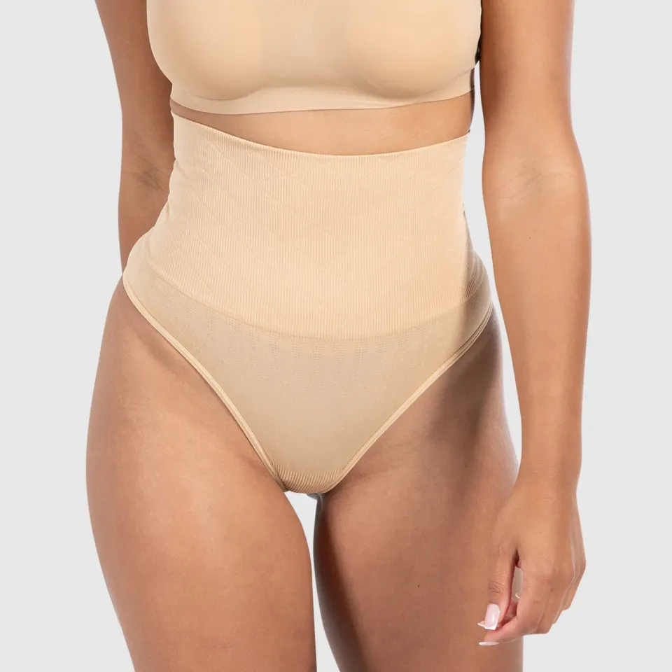 Smilodox Sorea Nysa High Waist String Schwarz Shape