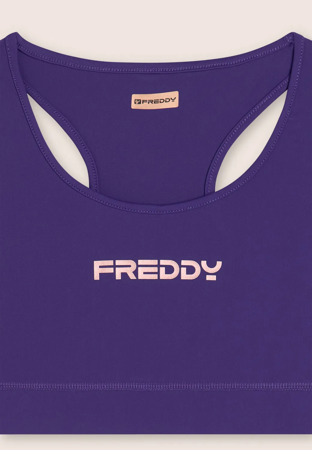 Freddy Sport-BH Racerback Top Potent Purple Mittlerer Halt