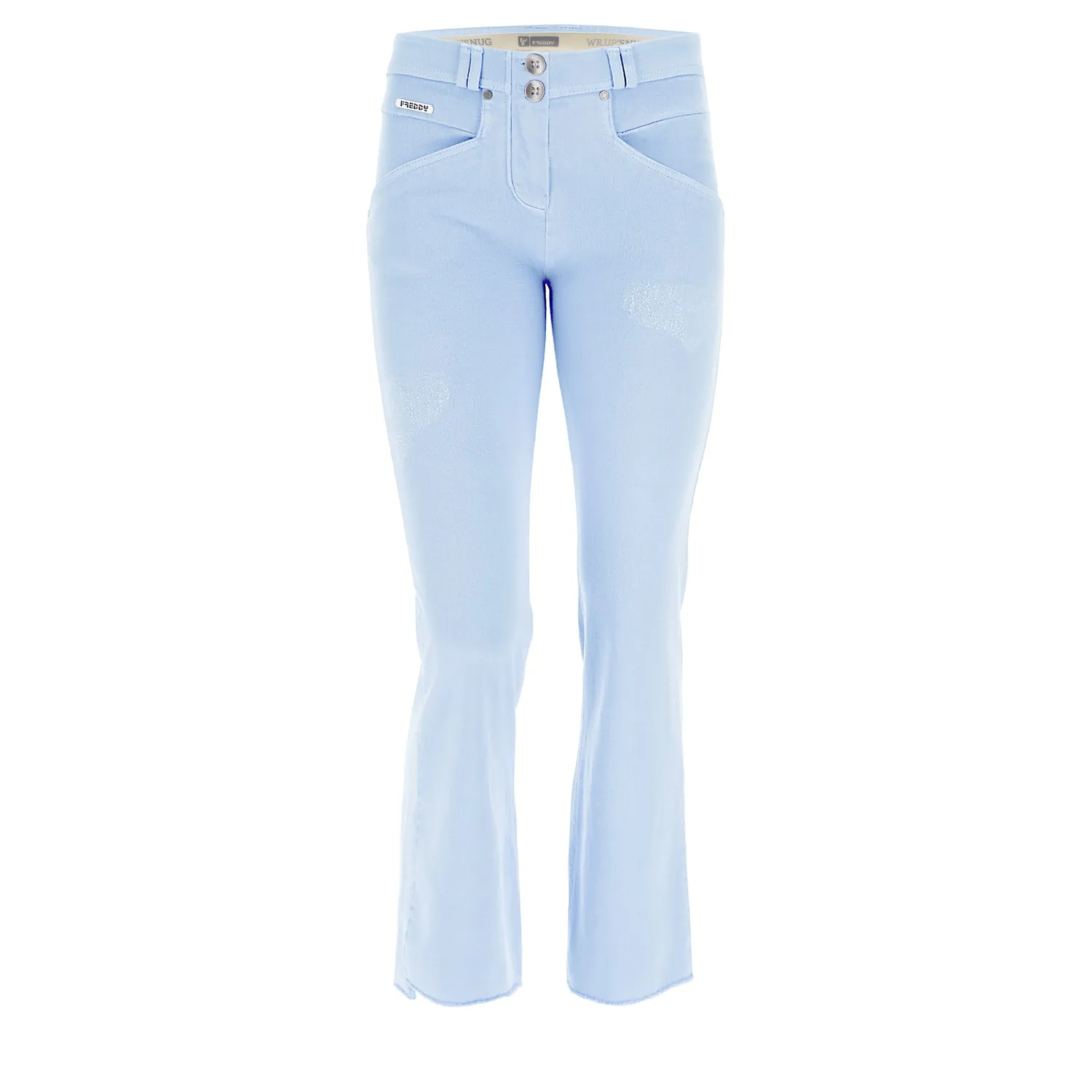 Freddy WR.UP 7/8 Flare Distressed Hose Coral Blush Push-up