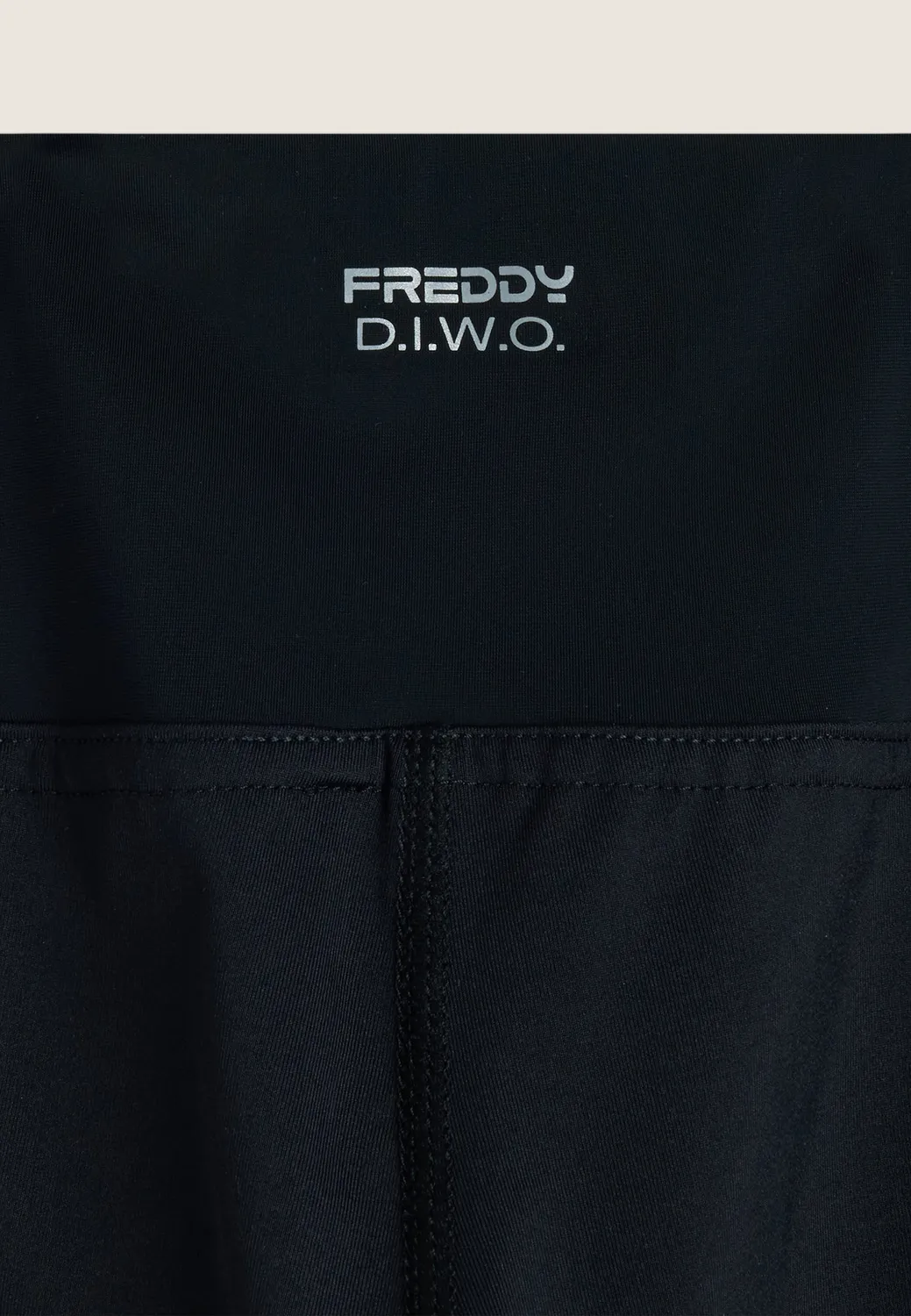 Freddy SuperFit Leggings Damen Schwarz 7/8 hoher Bund
