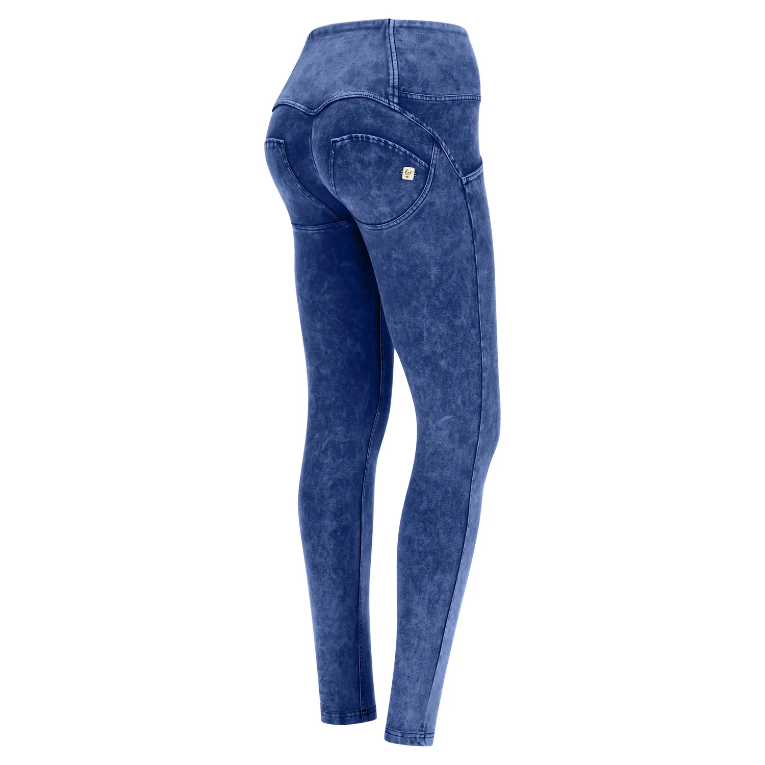 Freddy WR.UP Bleached Hose Navy Peony Superskinny