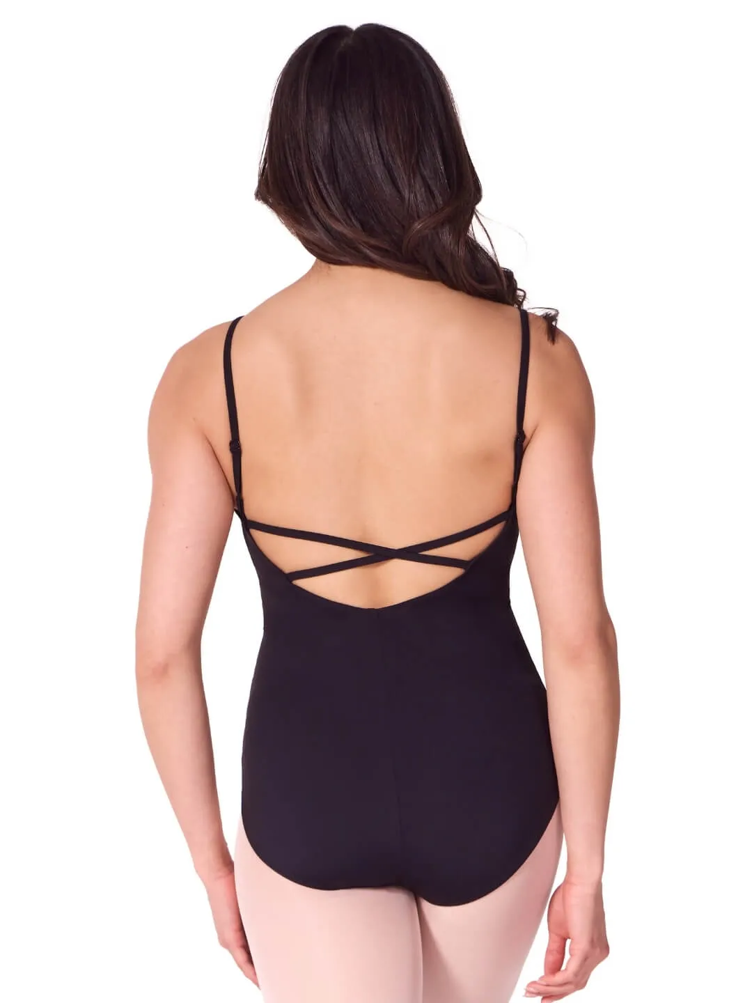 Capezio EL100W Soft Elegance Body Schwarz Bratek2