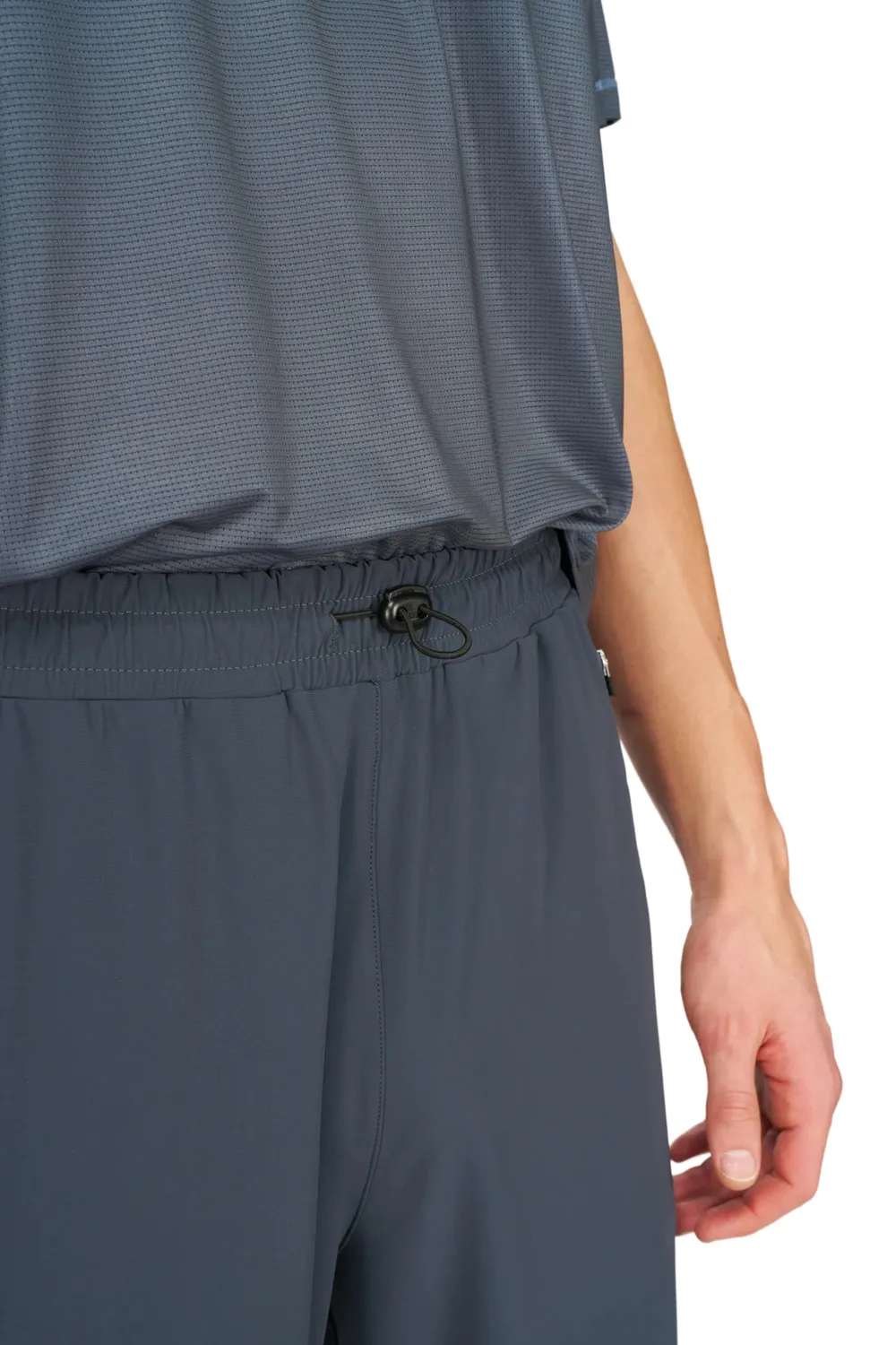 UNNA Everywhere Pants Wide Hose Blue Grey ECONYL