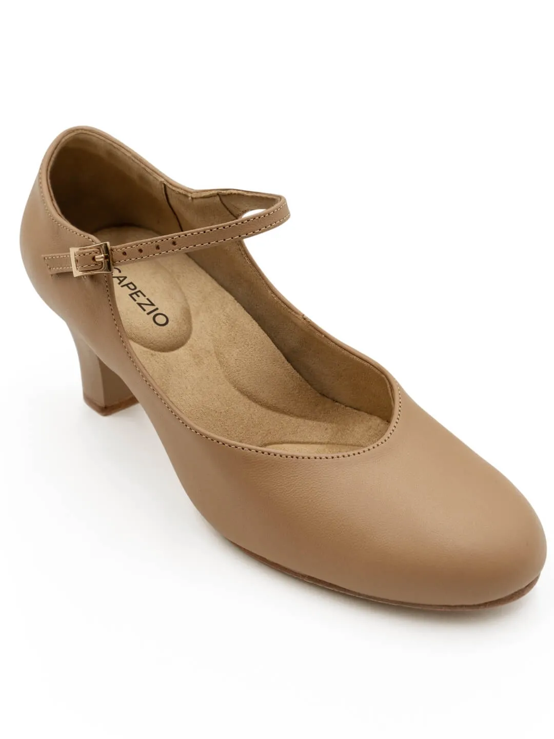 Capezio 830 Cassie Charakterschuh Schwarz 2 Zoll