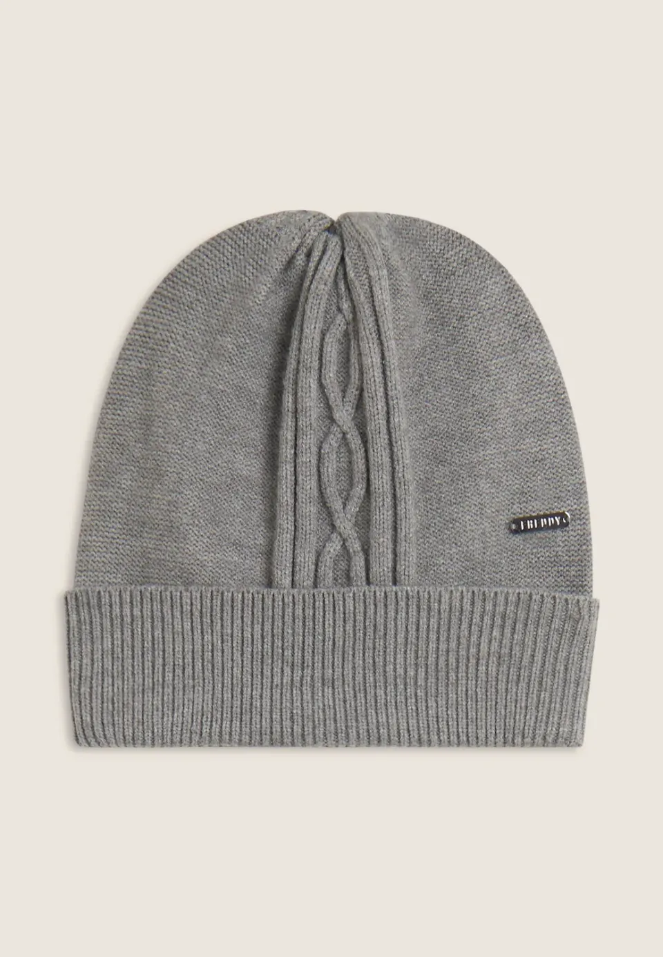 Freddy Zopf Strickmütze Melange Gray warm Einheitsgröße