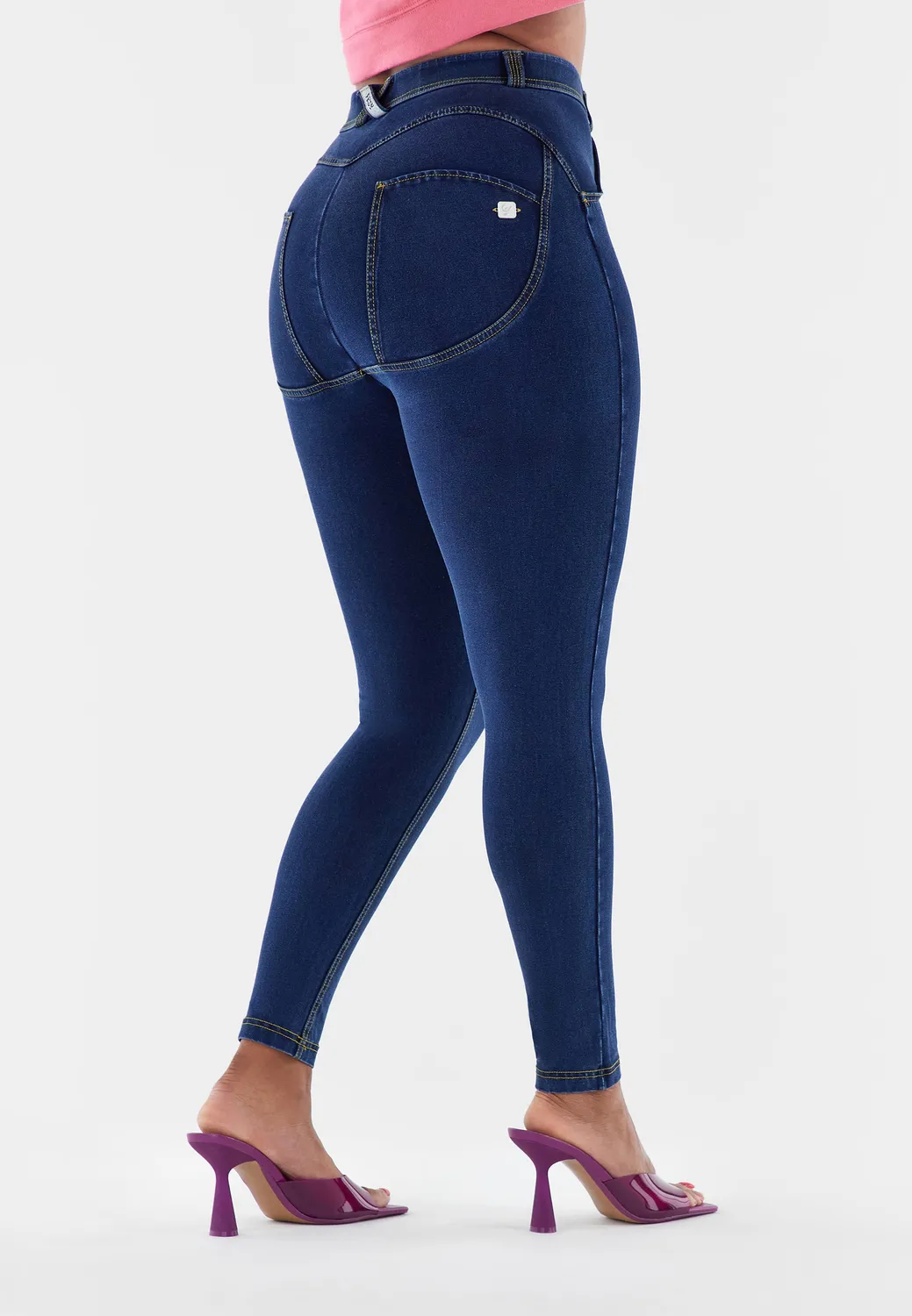 Freddy WR.UP Jeggings 7/8 Curvy Dark Jeans