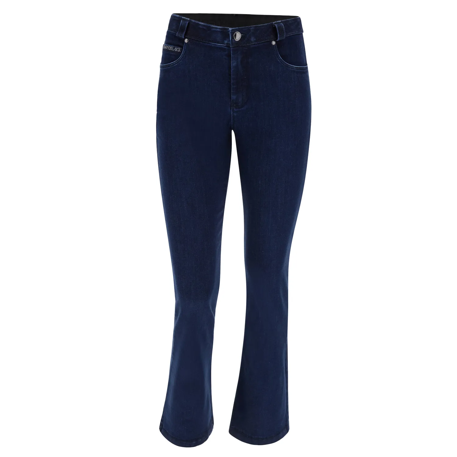 Freddy Black Jeans Flare Cropped Schwarz Stretch