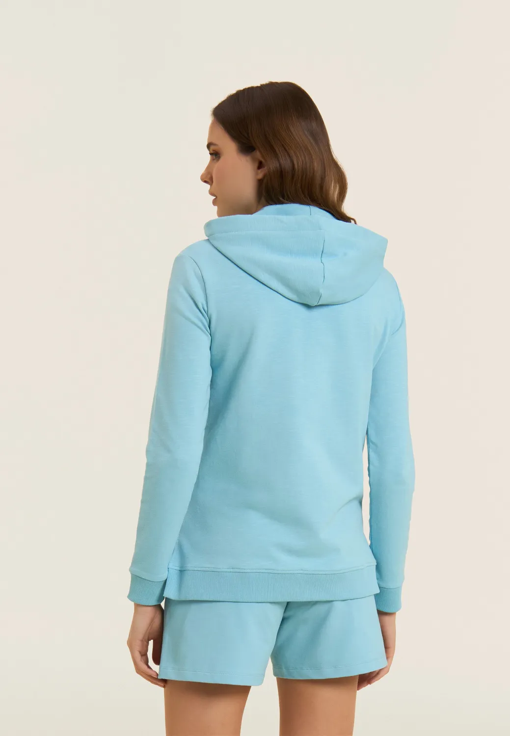Freddy Kapuzenjacke French Terry Rose