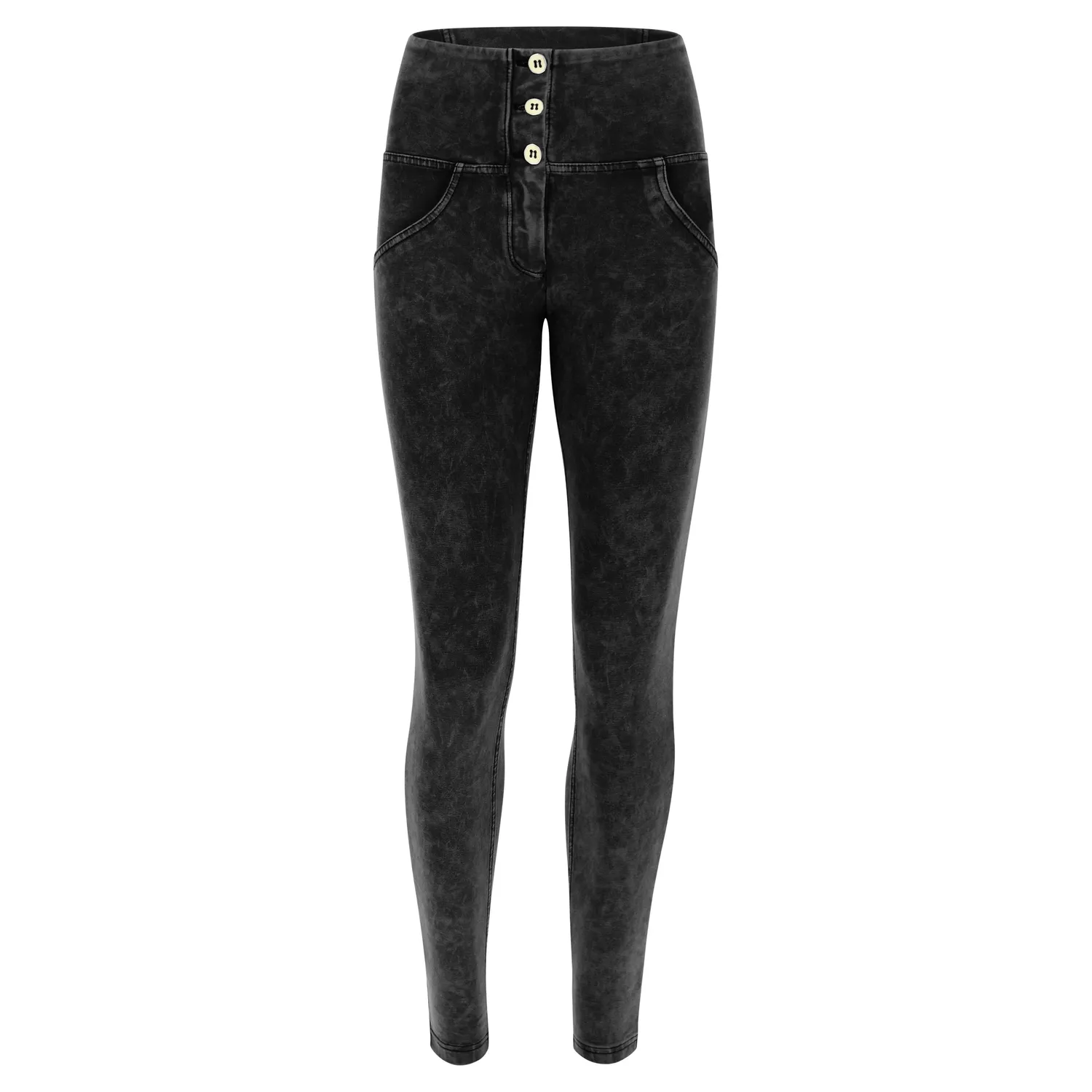 Freddy WR.UP Bleached Hose Navy Peony Superskinny
