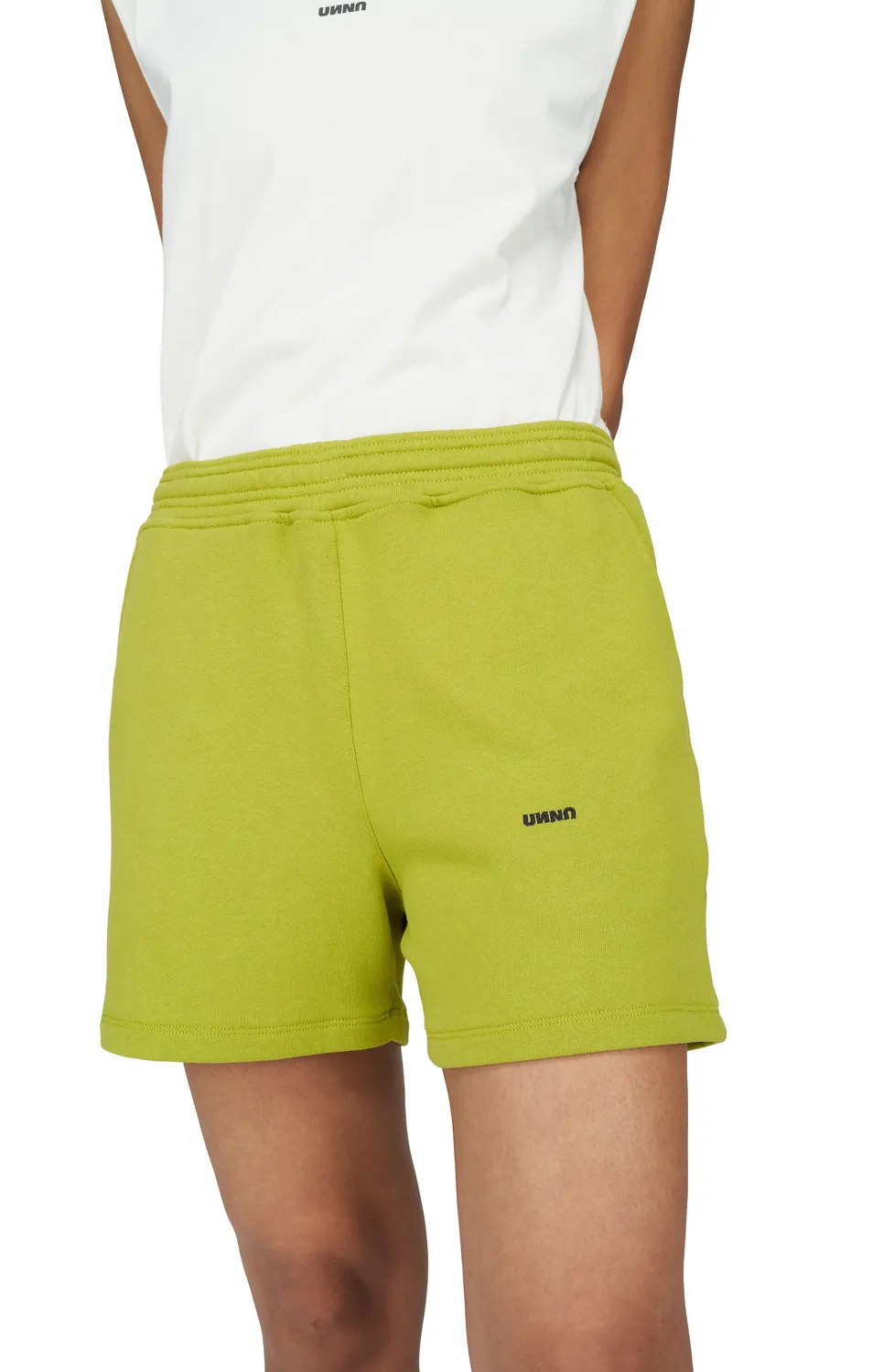 UNNA Slow Motion Shorts W Shorts Golden Green Baumwolle