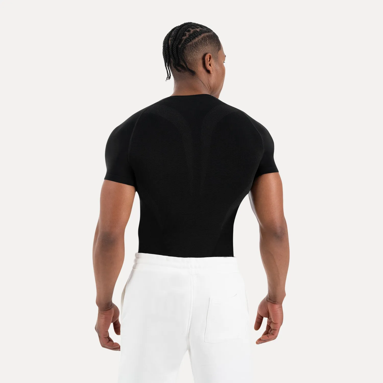 Smilodox Carnos Kompression T-Shirt Schwarz eng