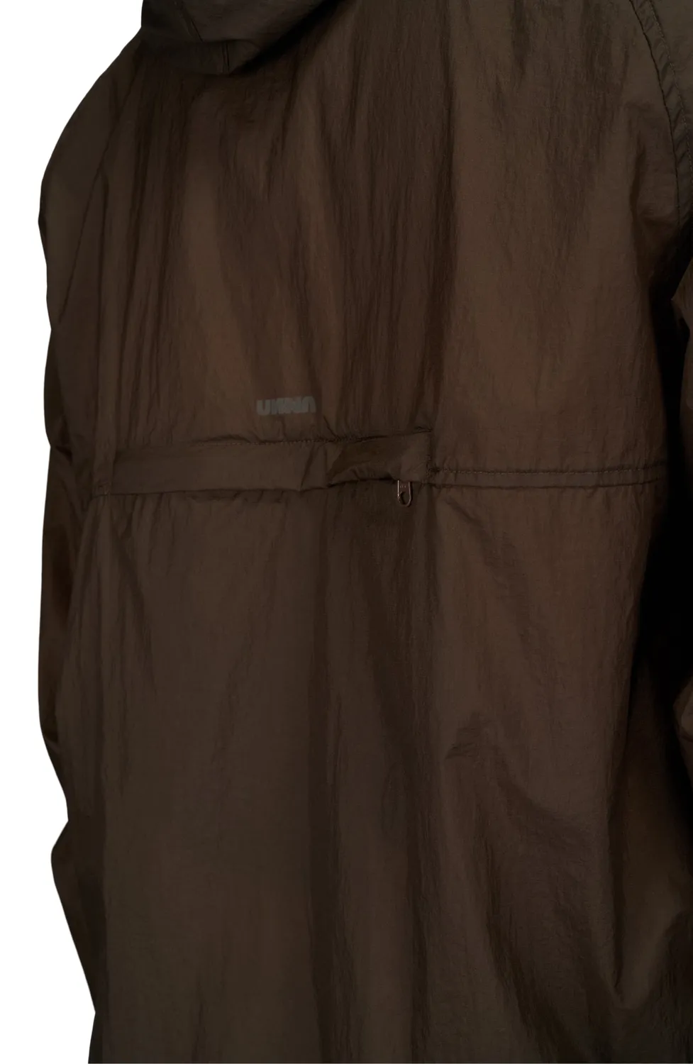 UNNA Smiles Run Laufjacke braun ultraleicht