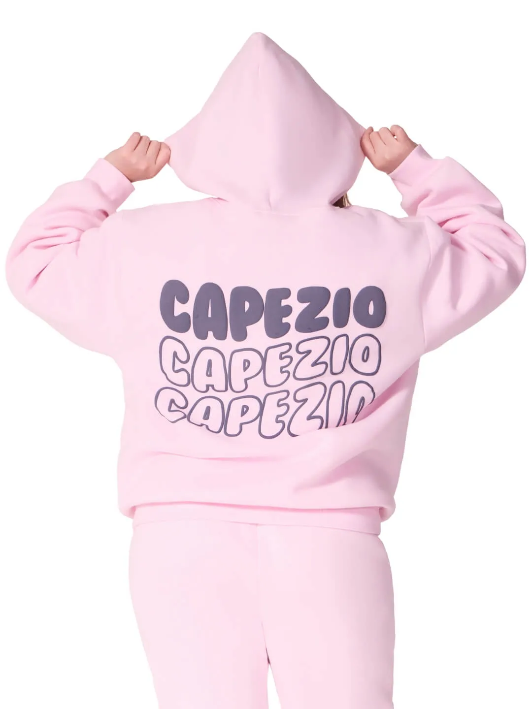 Capezio Jet Setter Momentum Hoodie Schwarz oversized