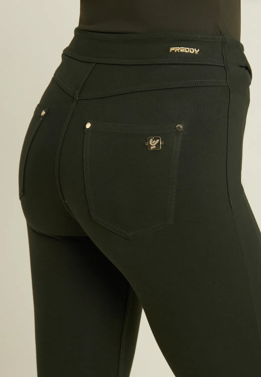 Freddy N.O.W. Super Skinny Hose Nero High Waist