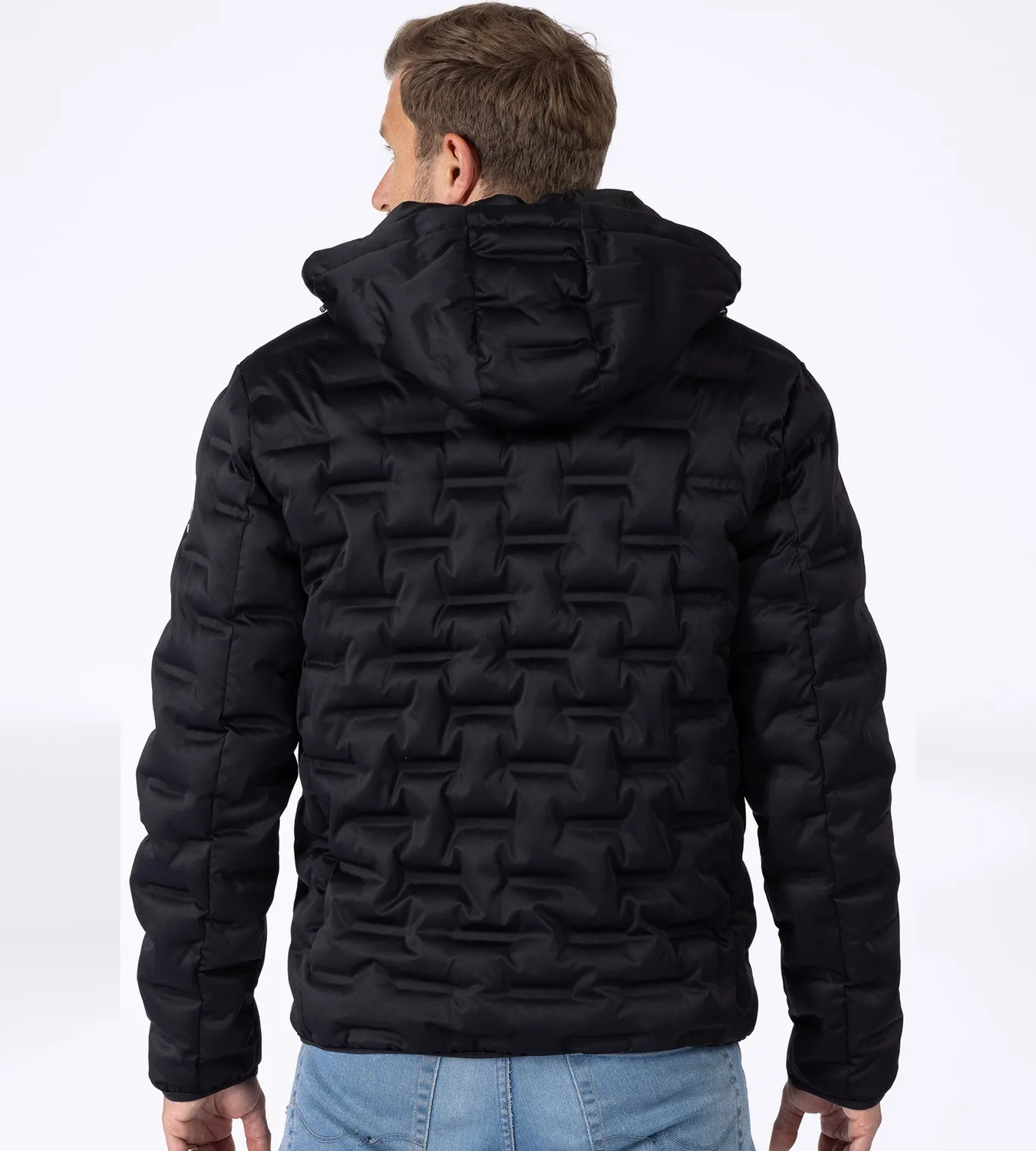 LPO Marcin 2 Steppjacke Herren schwarz wattiert