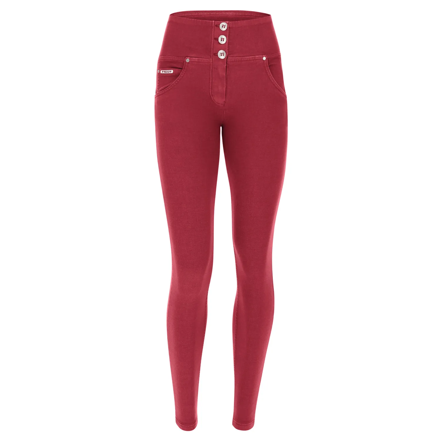 Freddy WR.UP Vita Media Push-up Jeans Weinrot Shaping