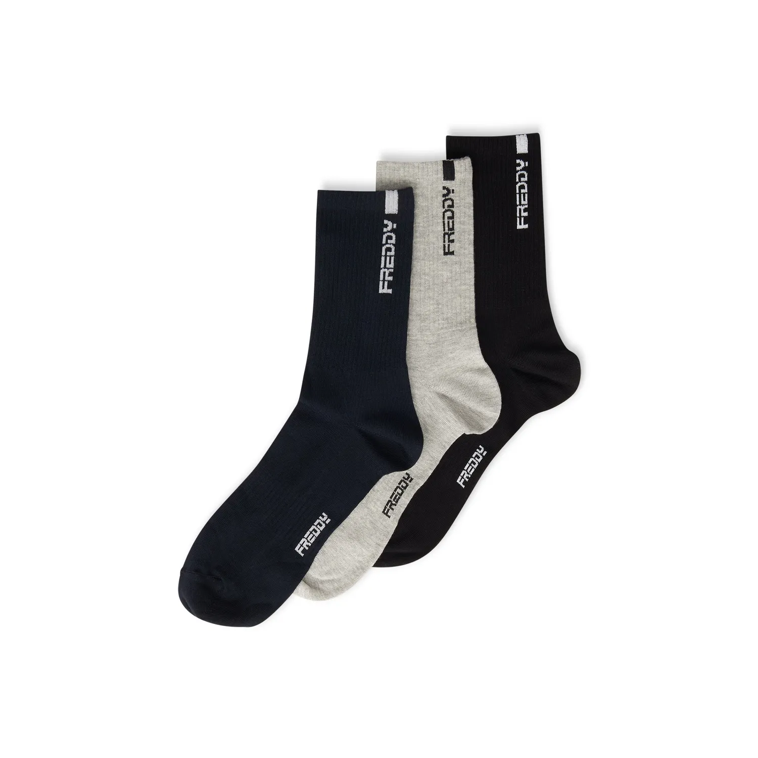Freddy Sportsocken 3er Pack mittelhoch bunt
