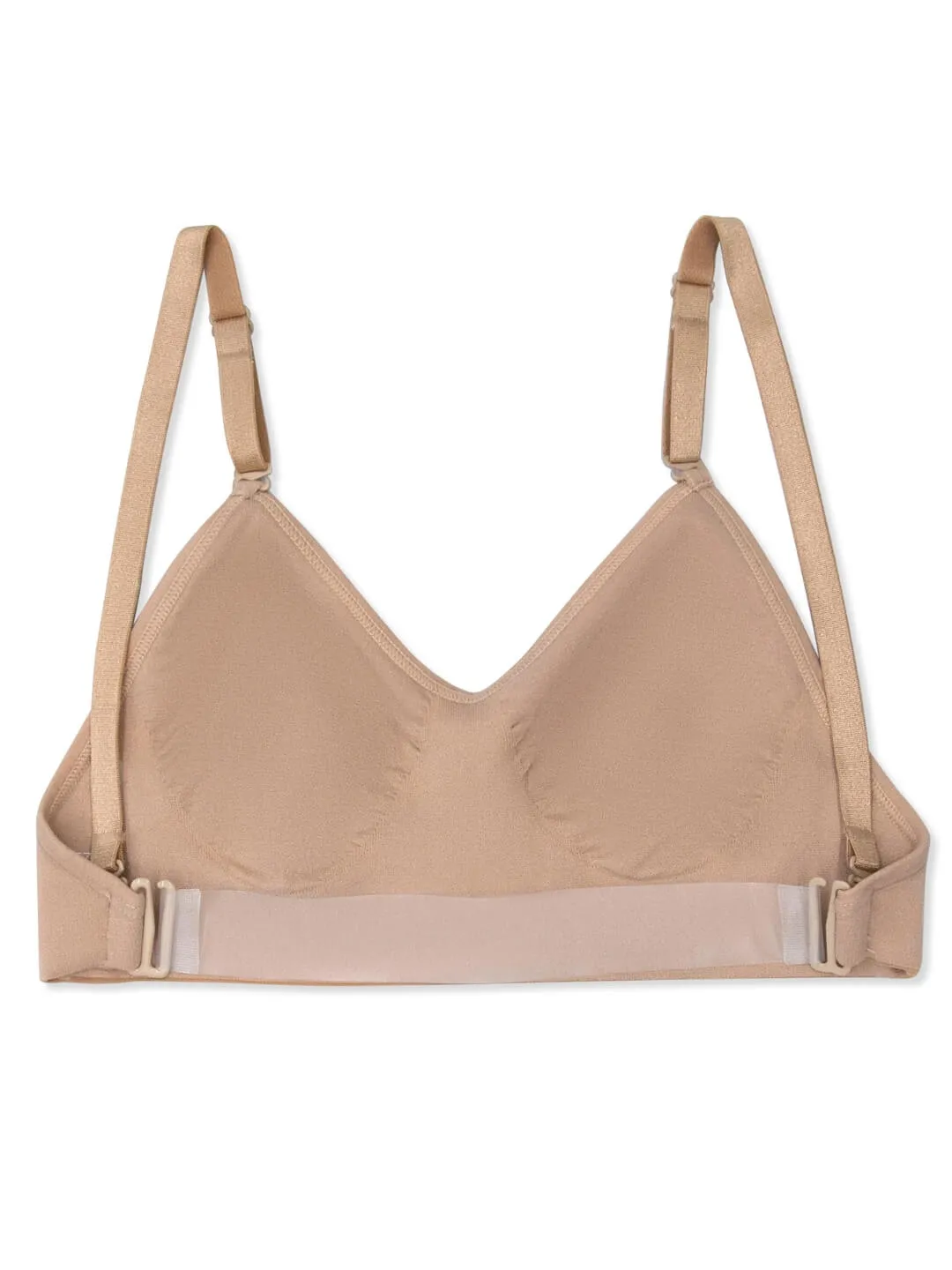 Capezio Clear Back BH Nude nahtlos