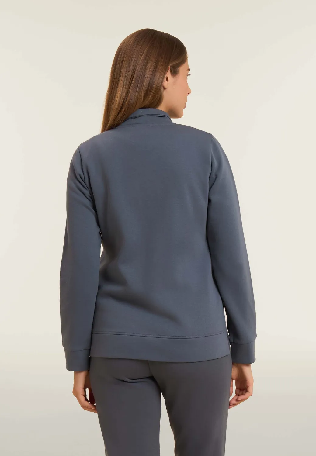 Freddy Damen Trainingsanzug Logo Schwarz Garz sweat