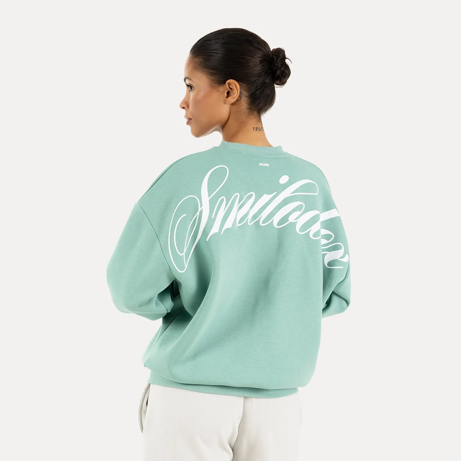 Smilodox Lunara Feyd Sweatshirt Lila Oversize Unisex