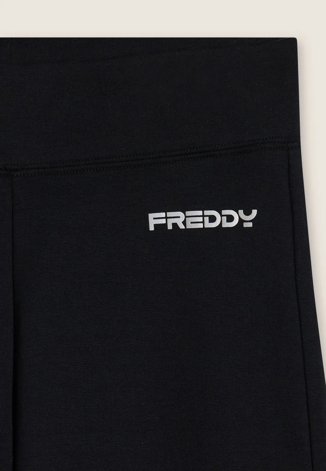 Freddy Sweat Schlagleggings Flared Anthrazit Blickdicht