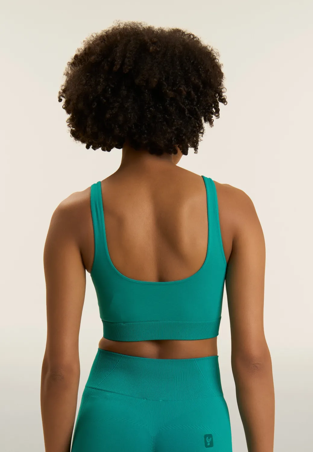 Freddy Seamless Sporttop Ocean Cavern mittlerer Halt Ripp-Bund